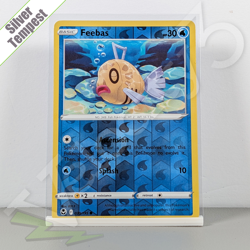 Pokemon TCG Card - Feebas 39/195 Reverse Holo | Silver Tempest (2022) *LP - Image 1