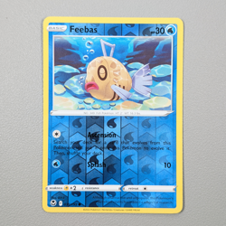 Pokemon TCG Card - Feebas 39/195 Reverse Holo | Silver Tempest (2022) *LP - Image 2