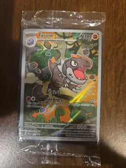 Pokemon Tyrunt 070 Promo Card SEALED Prefect Order Etb Promo Full Art - Image 1