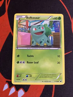 Pokemon Bulbasaur 1/108 2012, Common Dark Explorers (Lightly Played) - Image 1