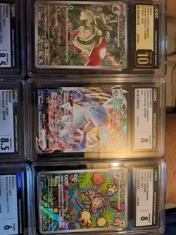 Pokemon CGC Graded Lot Of 10 Cards - Image 3