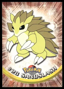 Pokemon Cards Sandslash #28 Topps Trading Cards Series 1 NM *3 - Image 1