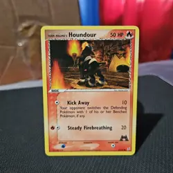 Team Magma's Houndour Pokemon TCG Team Magma Vs Team Aqua Common Card #63/95 - Image 1
