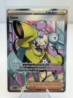 Pokemon Iono 254/193 Paldea Evolved Full Art - NM - Image 2