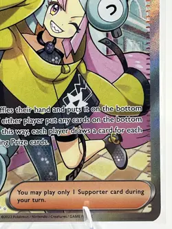 Pokemon Iono 254/193 Paldea Evolved Full Art - NM - Image 4