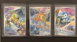 Pokemon First Partner Illustration Collection Series 1 Gen 4 - Image 1