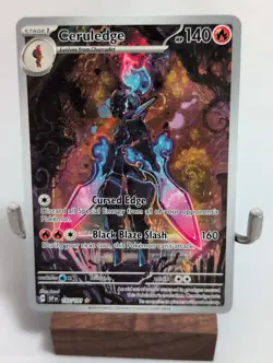 Pokemon TCG Ceruledge 197/191 Sv08 Surging Sparks Illustration Rare Holo - Image 1