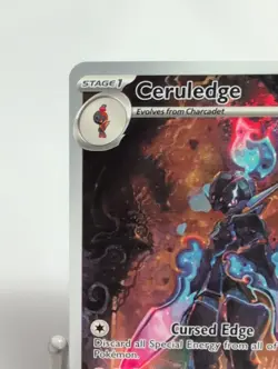 Pokemon TCG Ceruledge 197/191 Sv08 Surging Sparks Illustration Rare Holo - Image 2