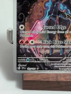 Pokemon TCG Ceruledge 197/191 Sv08 Surging Sparks Illustration Rare Holo - Image 5