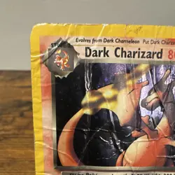 WoTC Dark Charizard 4/82 Team Rocket Unlimited Holo Rare DM - Image 2