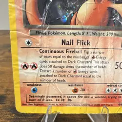 WoTC Dark Charizard 4/82 Team Rocket Unlimited Holo Rare DM - Image 5