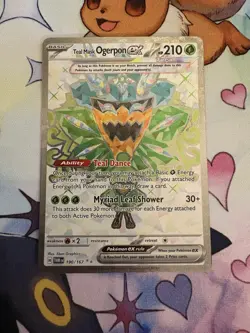 Teal Mask Ogerpon ex 190/167 Twilight Masquerade NM - Image 1