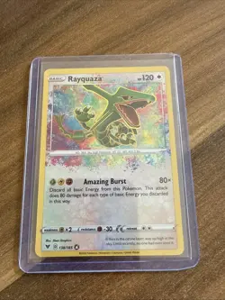 Pokemon Rayquaza 138/185 Vivid Voltage Holo - Image 1