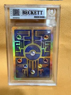 1999-02 Pokemon Promos 2000 Movie WotC American Ancient Mew BGS 9 - Image 2