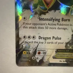 The Pokemon Company Rayquaza EX 75/108 Roaring Skies Ultra Rare Holo ENG - Image 5