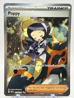 Poppy 227/197 SV03 Obsidian Flames Full Art SIR English Pokemon TCG | NM - Image 1