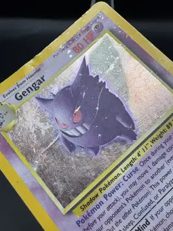 Gengar 5/62 Holo Rare Fossil Pokemon Unlimited Holo HP/DMG - Image 5