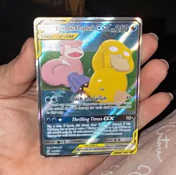 The Pokemon Company Slowpoke & Psyduck GX TAG TEAM Full Art Holo 218/236 EN - Image 1
