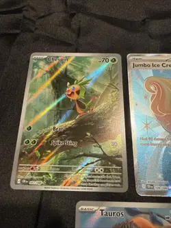 Pokemon Chaos Rising IR LOT. Chespin, Tauros, Jumbo Ice Cream. NM💎 - Image 2