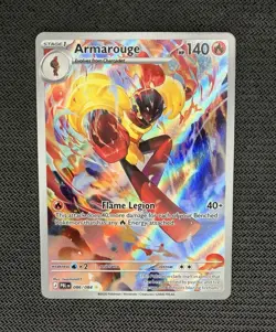Pokemon Armarouge 086/084 - Pitch Black - Illustration Rare - (NM) - Image 1