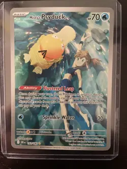 Pokemon TCG Misty's Psyduck Scarlet & Violet 193/182 Destined Rivals - Image 1