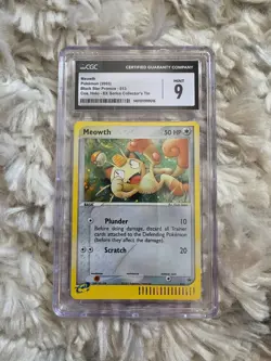 Meowth 2003 Pokemon Black Star Promos CGC 9 - Image 1