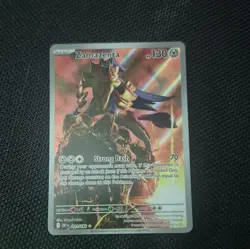 Pokemon TCG Zamazenta 201/182 Sv10 Destined Rivals Illus Rare Holo ENG - Image 1