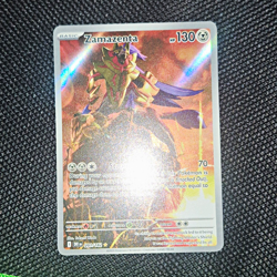 Pokemon TCG Zamazenta 201/182 Sv10 Destined Rivals Illus Rare Holo ENG - Image 2