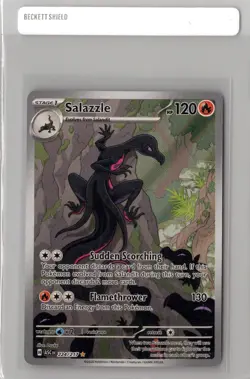 Salazzle 224/217 Illustration Rare Ascended Heroes Pokemon TCG NM - Image 1