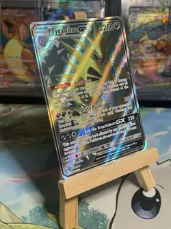 Tyranitar GX 203/214 Ultra Rare Lost Thunder Pokemon NM - Image 3