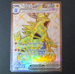 Pokemon TCG Tyranitar ex 211/197 Ultra Rare Holo FA 340 HP ENG - Image 1