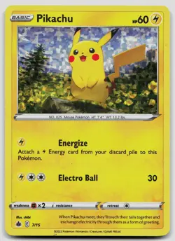 Pikachu 007/015 McDonald's Promos 2022 Holo Pokemon LP - Image 1