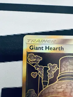 Pokemon Cosmic Eclipse Giant Hearth Gold Secret Rare #263/236 - Image 2