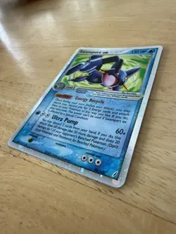 Pokemon Swampert ex 98/100 EX Crystal Guardians Ultra Rare Holo LP - Image 3