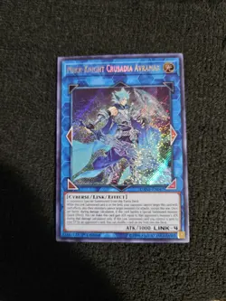 DANE-EN047 Mekk-Knight Crusadia Avramax - Secret Rare 1st Ed Near Mint YuGiOh - Image 1