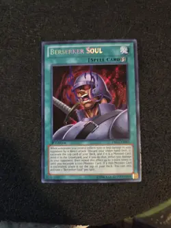 Berserker Soul (DRLG-EN007) - Secret Rare - 1st Edition - Image 1