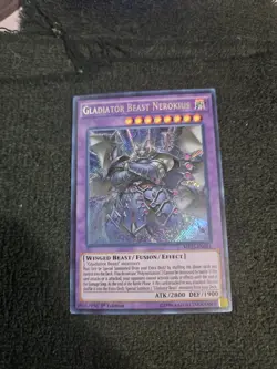 Gladiator Beast Nerokius - MP15-EN051 Secret Rare 1st Edition YuGiOh TCG Card - Image 1