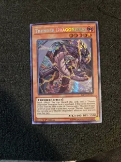 MP19-EN167 Thunder Dragondark Secret Rare 1st Edition NM Yugioh - Image 1