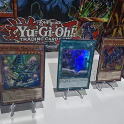 Yugioh 3 X Toon Dark Magician Shadow And Red Eyes Dragon Tdil-en032 Shv1-en036 - Image 1