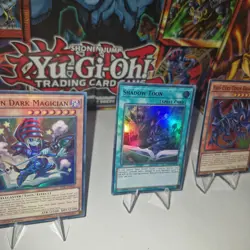 Yugioh 3 X Toon Dark Magician Shadow And Red Eyes Dragon Tdil-en032 Shv1-en036 - Image 2