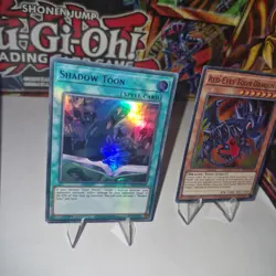 Yugioh 3 X Toon Dark Magician Shadow And Red Eyes Dragon Tdil-en032 Shv1-en036 - Image 4