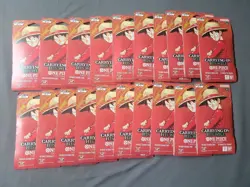 One Piece TCG OP-13 Carrying On His Will Sleeved Booster Pack Lot of 20 English - Image 1