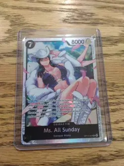 Ms. All Sunday SR OP14-084 - The Azure Sea's Seven One Piece TCG Foil - Image 1