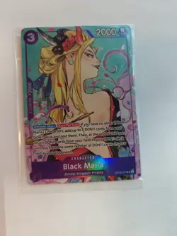 One Piece TCG Black Maria OP08-074 Illustration Box Vol.2 Promo SEALED Foil..II - Image 1