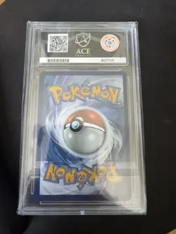 Oshawott 105/086 White Flare Illustration Rare MINT ACE 9 2025 Pokemon TCG - Image 4