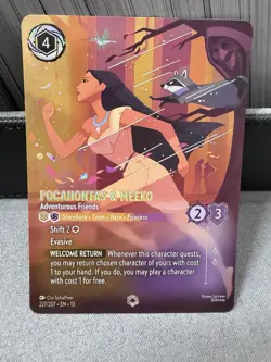 Pocahontas & Meeko Enchanted Disney Lorcana Attack of the Vine - Image 2
