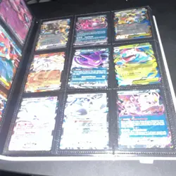 Pokemon TCG 396 Card English EX Holo Lot w/ Binder Pages, EX , V, - Image 4