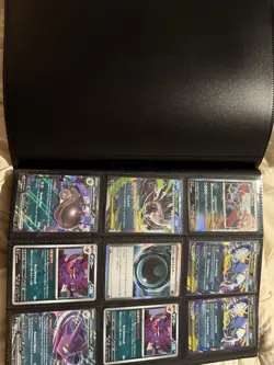 Pokemon TCG 156-Card Binder Lot Holo/Foil Gengar + More - Image 1