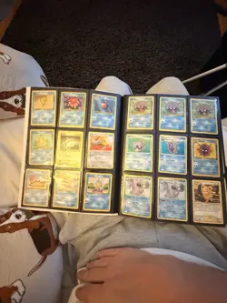 Pokemon TCG Mixed Card Lot Binder Album English Holo/Regular SP D&P-SS - Image 3