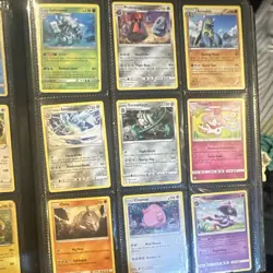 Pokemon TCG Mixed Card Lot Charizard GX V Trainer Foil includes binder - Image 3